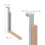 Falttürhänger 2er-Set - Metall & Holz 3