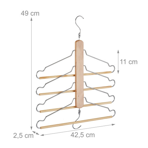 Multi-Kleiderbügel - Platzsparender Kleiderschrank-Organizer 2
