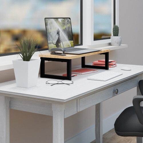 Monitorständer mit Ablage - Industriedesign 1