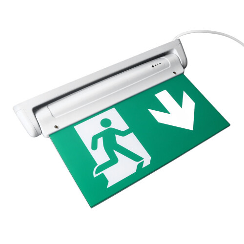 Exit Sign LED Battery 800mAh Green AC85-265V 3W