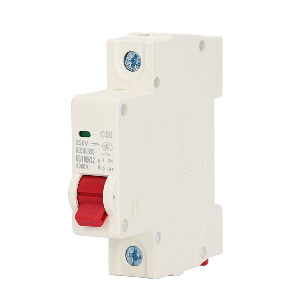 Sensitive Action Dc Miniature Circuit Breaker Strong Breaking Ability Flame Retardant And Shock Resistant Small Size High Performance Device For Dc 9180479380993