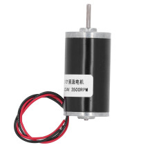 CW CCW Rotation DC Motor High Speed Low Noise Permanent Magnet Motor With Strong Power For DIY Generator Motor Mount Included Pure Copper Wire Wide