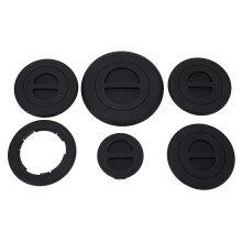 Gooseneck Towing Setups Bed Plug Cover Kit Replacement for Dodge Ram Trucks Crack Resistant Design Hitch Covers for Truck with High Quality ABS