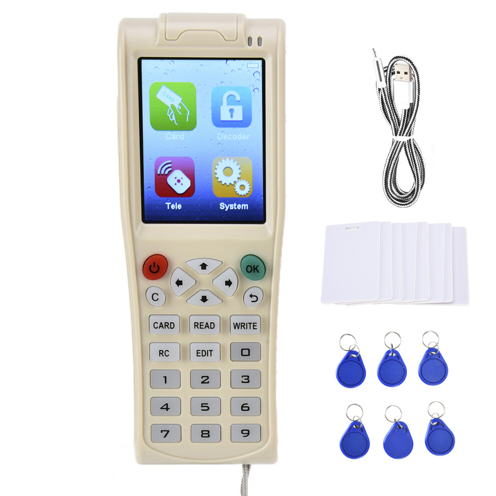 Smart Keyfob Uid Changeable Rewritable Rfid Tag13.56mhz Frequency Mifare Ultralight Ev1compatible With Rfid Reader Water Resistant Key Ring 9191629219179