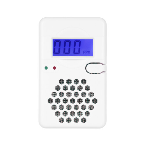 Mini CO Detector Alarm 78x48x25mm 3xAAA ABS LCD 2