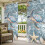 Cortinas externas com estampa de tartaruga marinha, 54x108 polegadas, impermeáveis, corais. 5