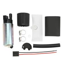 Universele brandstoffilter met aansluitkabel, universele elektrische brandstofpomp voor in de tank (43 PSI, 340 LPH), vervangingsset voor Acura,