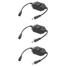 LED-stripcontroller met traploze dimming en PWM digitale dimtechnologie. Dimbereik van 0% tot 100%. Geen flikkering bij lage temperaturen.