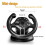 Volant de course pour PC avec vibrations et joysticks, télécommande pour conduite simulée 5