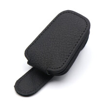 Sunglasses Holders for Car Visor Multipurpose Use Premium Leather Car Glasses Holder with Strong Suction and Simple Installation for Eyeglass Holder