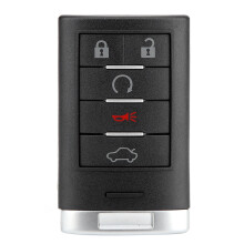 Télécommande intelligente de remplacement compatible avec Cadillac ELR, dotée d'une télécommande sans fil et d'instructions de programmation à