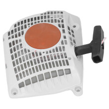 Pièce de rechange pour tronçonneuse électrique, référence 1140 080 2103. Compatible avec les tronçonneuses Stihl. Lanceur à rappel avec