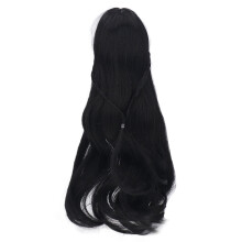 Acessório de cabelo para bonecas articuladas, extensão de cabelo encaracolado macio, fibra resistente a altas temperaturas, peruca volumosa e