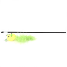 Indoor Cats Interactive Cat Toys Solo Or Interactive Play Retractable Wand Toy Feather Toys Refills Promotes Exercise Natural Feather Funny Appearance