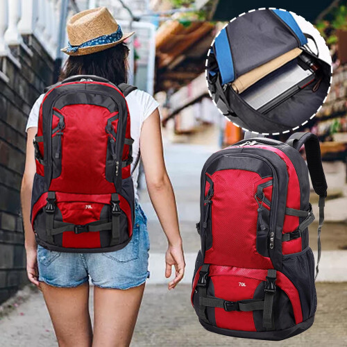 40L Multi-Functional Hiking Backpack Large Capacity Outdoor Travel Bag