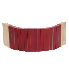 Glockenspiel educativo para crianças pequenas com 17 teclas pentatônicas e martelos de plástico com cabeça de borracha para brincar com