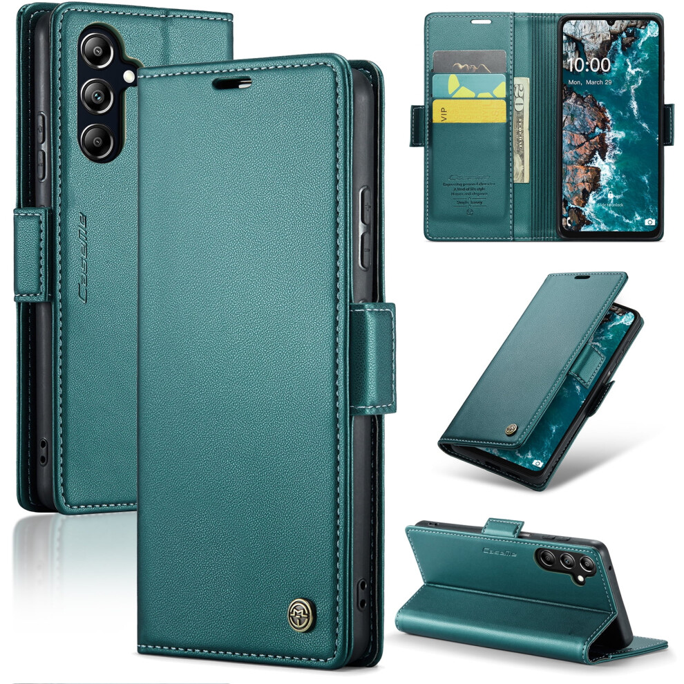 Caseme Leather Wallet Case For Compatible With Samsung Galaxy A16 5G Â Rfid Blocking, Magnetic Clasp, Kickstand, Card Holder 9558633031287