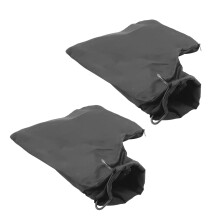 2Pcs Robust Dust Collection Bags Adjustable for Tablesaws and Belt Sanders Easy to Clean Enhances Machine Compatibility