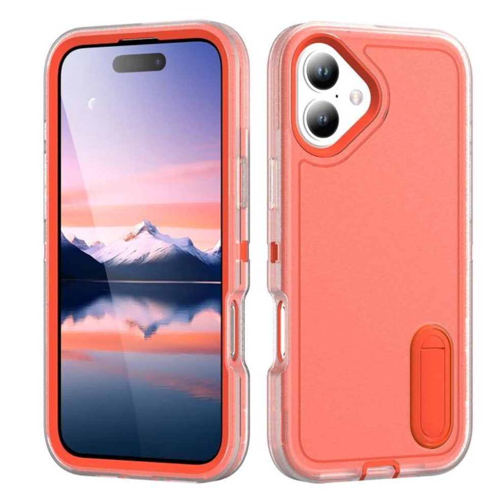 Iphone 17 Case Shockproof Dustproof Drop-Proof Rugged Orange 941196995421