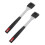 Brosse à griller noire multifonctionnelle (2 pièces) 5