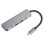 Προσαρμογέας HDMI τύπου C με διανομέα USB με απαγωγή θερμότητας, προσαρμογέας 1