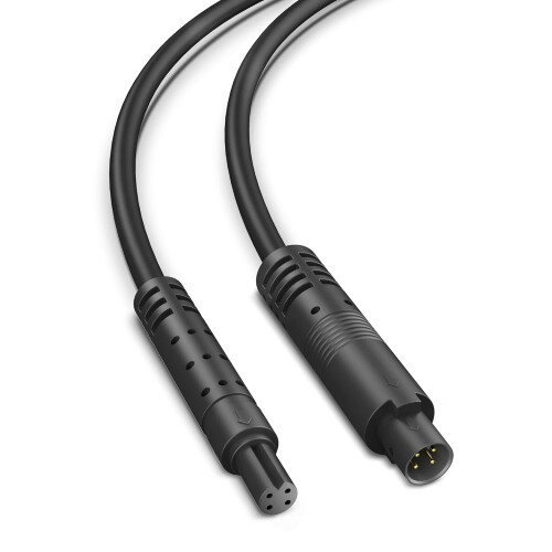 4Pin Backup Camera Extension Cable, Pure Copper, Shielded, Compatible with Mirror Dash Cam & Rear View Camera