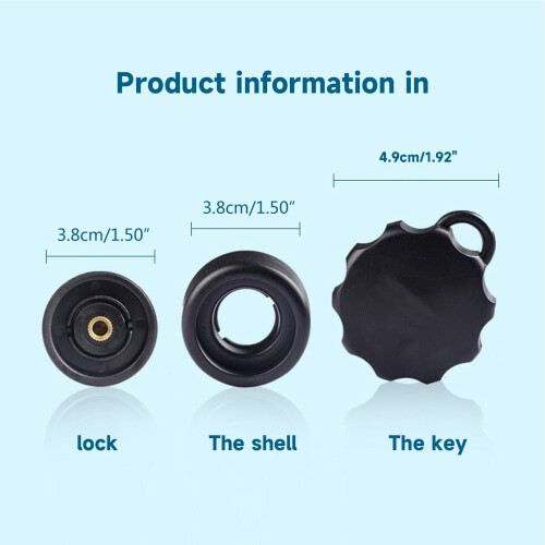 Bouton antivol ABS pour support de navigation de moto 1