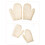 Badexfolierande handskar mjuka sisalfiber 2-pack 5
