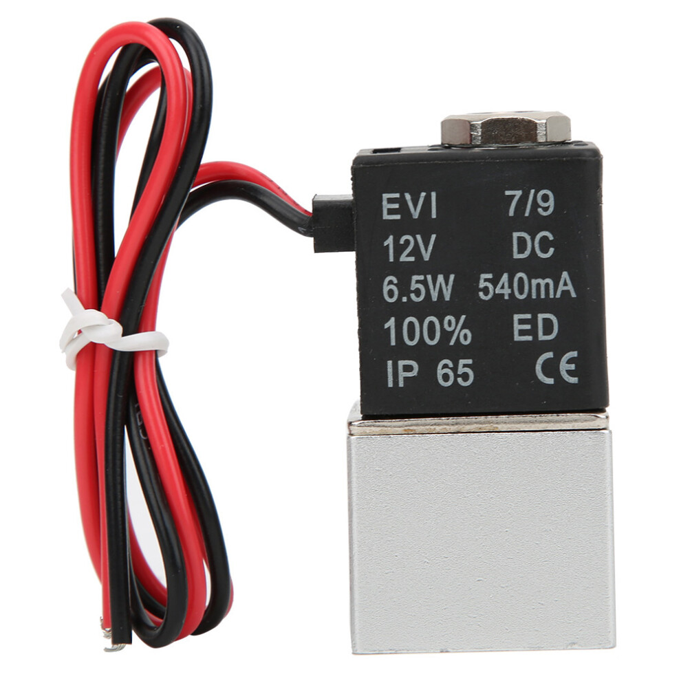 Quick Response Electric Solenoid Air Valve Zero Differential High Pressure Resistance Normally Closed Dc12v Solenoid Valve With Anodized Aluminum 9049227835119