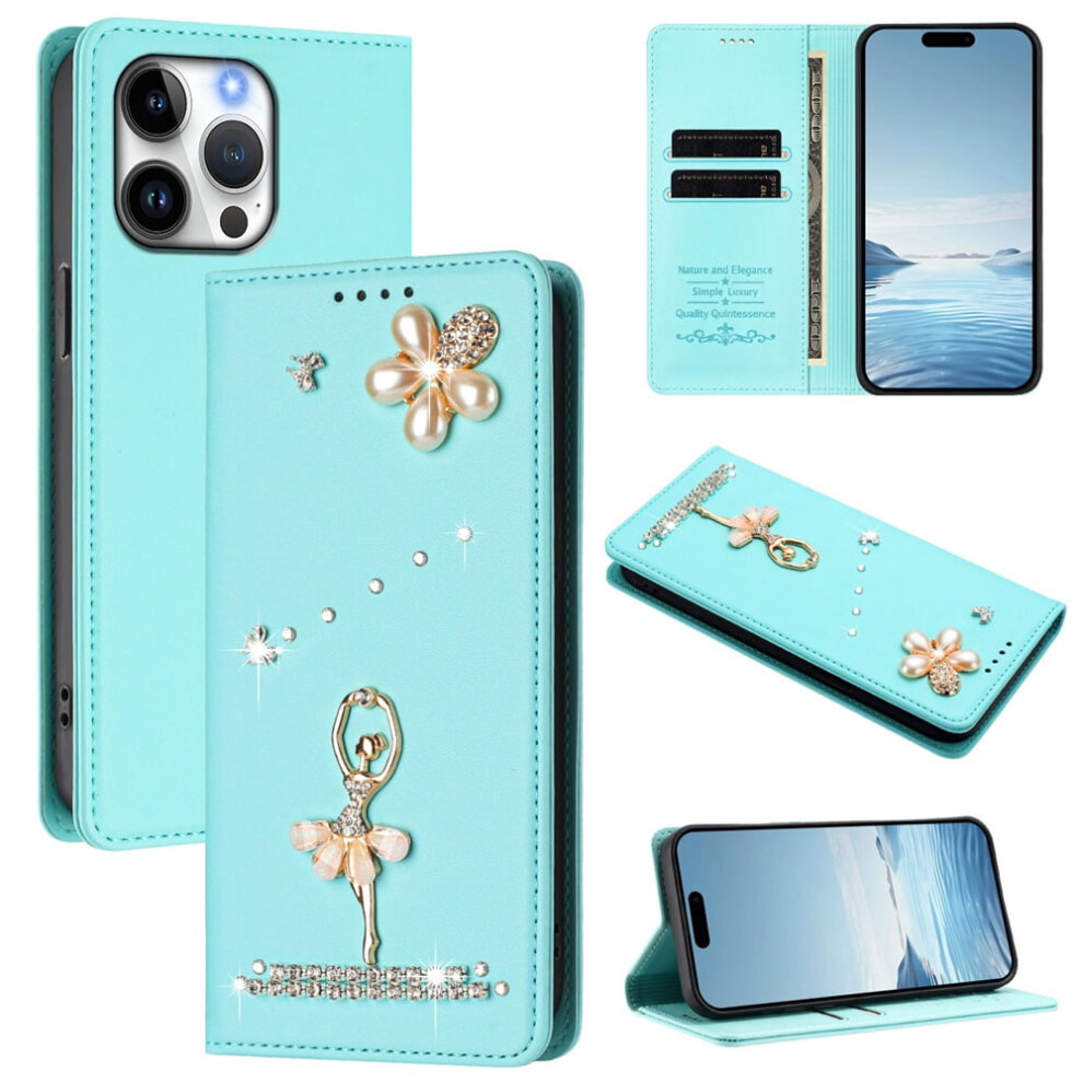 Ballet Girl Rfid-Blocking Flip Wallet Case For Iphone 13 9418476981555