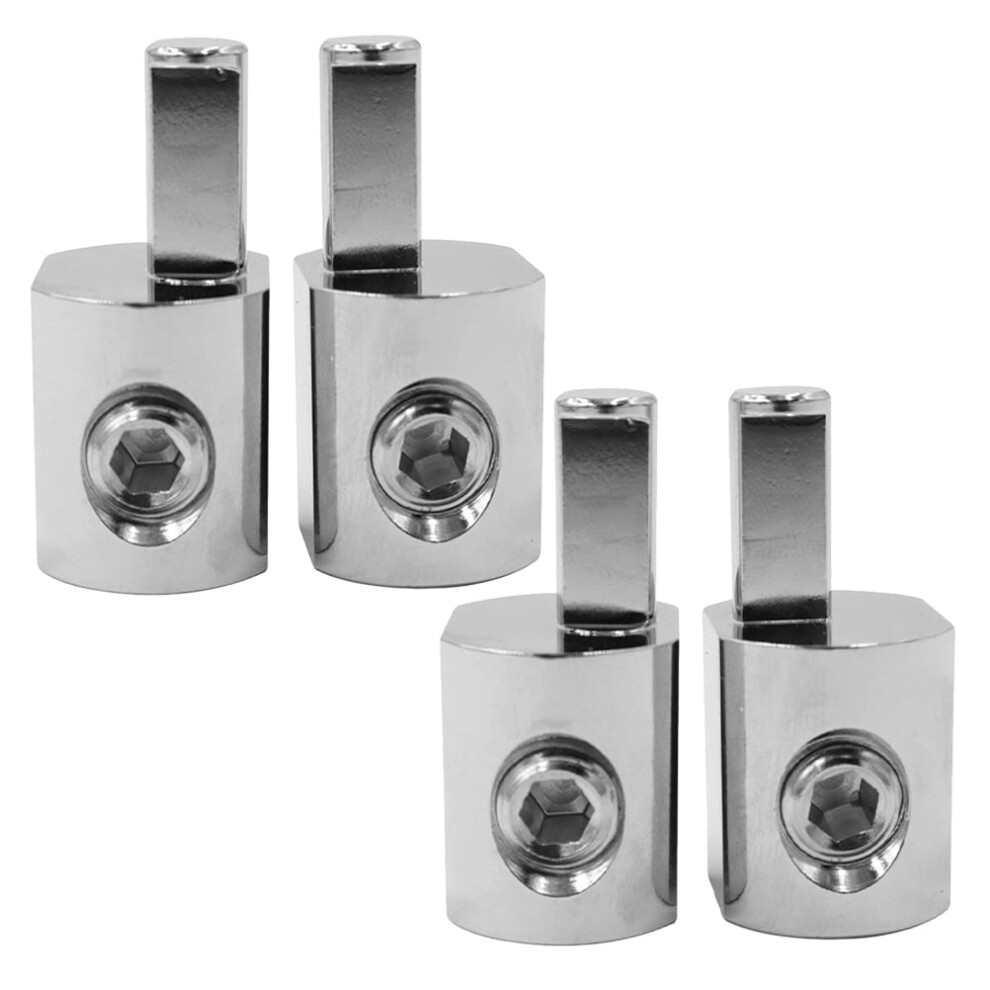 2Pairs Car Audio Amp Input Reducer Adapter 1/0 Gauge To 4 Gauge Car Audio Wire Reducer Adapter Connector For Amplifier 9558633034165