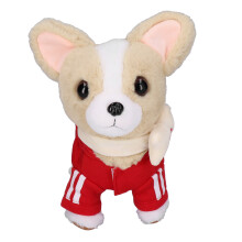 Hypoallergenic Pet Option Battery Operated Walking Toy With Flip Function Interactive Playtime For Toddlers, Lifelike Robot Dog With Singing Feature