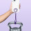 Dragonne de téléphone portable ajustable avec éléments métalliques et 8