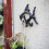 Porte-clés mural en fer en forme de poisson 5