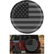 15"-os pótkerék-takaró – por- és vízálló, univerzális puha védőburkolat SUV-hoz/lakóautóhoz/teherautóhoz, kompatibilis a 15"-os