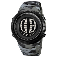 Montre numérique multifonction étanche à 50 m avec rétroéclairage haute luminosité pour les activités de plein air, la natation et l'usage