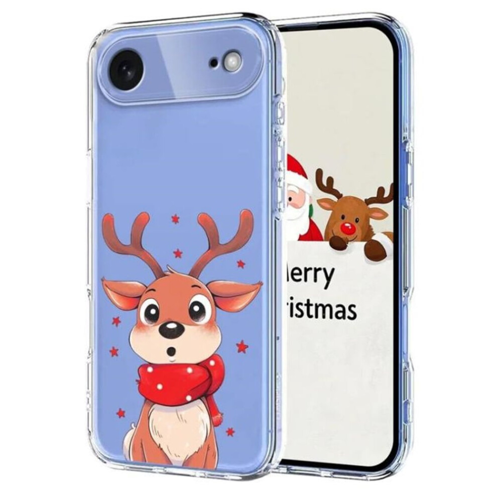 Slim Shockproof Christmas Tpu Case For Iphone Air, Compatible With Magsafe, Brown 9193271823018
