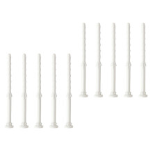 10Pcs 25mm PC Case Fan Soft Silicone Anti Noise Reducing Vibrating Screws Fan Rivet Mounting for Pack Case