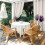 Cortinas com ilhós em formato de tulipa roxa, impermeáveis, para uso externo, 54x95 polegadas (137x241 cm). 4