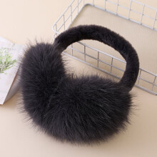 Women Winter Ear Muffs Fluffy Faux Fur Earmuffs Foldable Ear Warmer Girls Soft Ear Covers