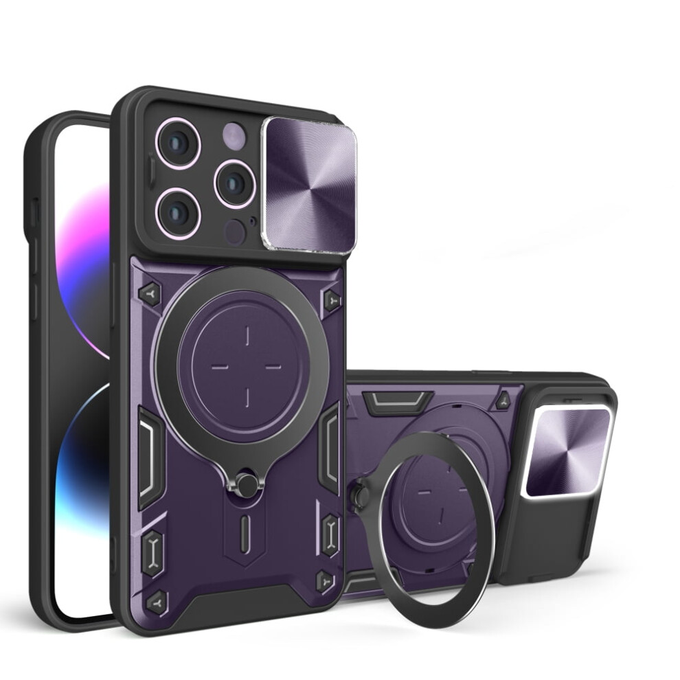 Iphone 14 Pro 6.1" Rugged Case With Sliding Lens Cover And 9130661396059