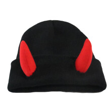 Halloween Hat for Adult Unisex Winter Warm Knit Cap Novelty Pullover Hat for Teens Festival Party Headgear
