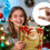 Calendrier de l'Avent de Noël en acrylique - 24 décorations 2