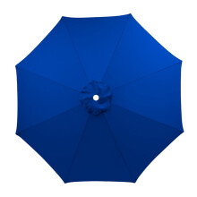 7.5FT Patio Umbrella Replacement Canopy Market Umbrella Top Outdoor Umbrella Canopy with 8 Ribs - Royal Blue