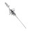 Alloy Dream Cores Piercing Øreringe Unisex 6,5 cm 1