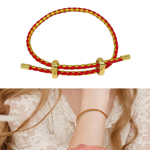 Verstelbare stalen armband met achtsluiting 1