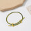 Verstelbare stalen armband met achtsluiting 5
