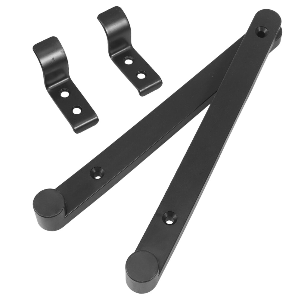 Door Guide Bottom Mount Drawer Rails Undermount Slides Black 9193271825869