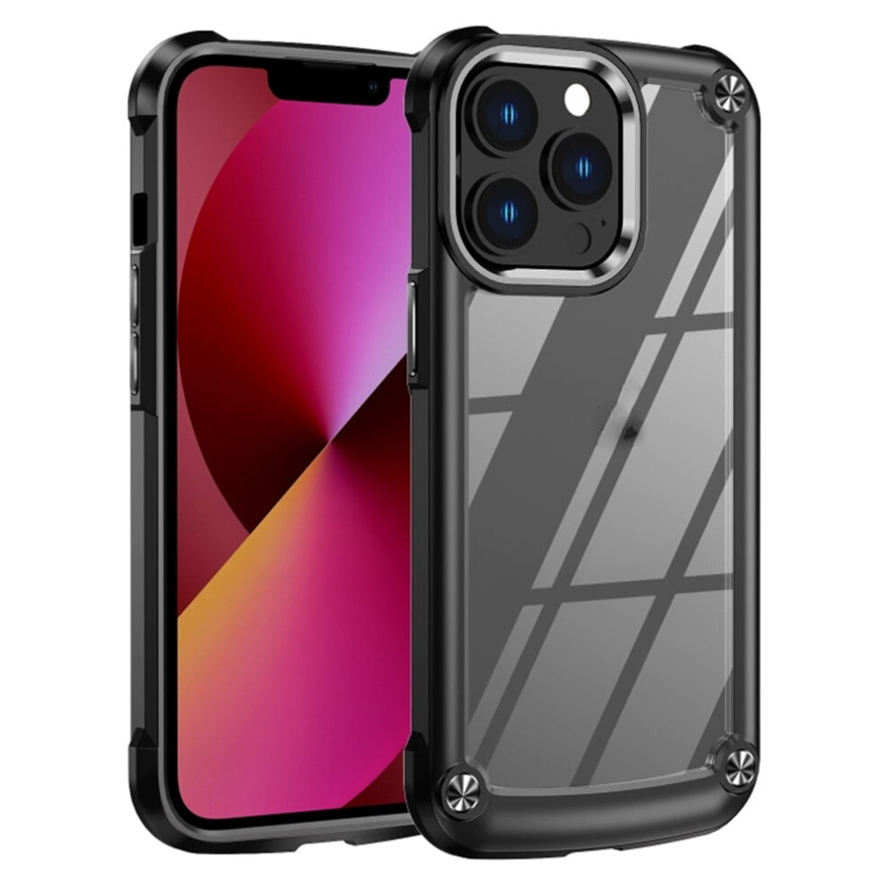 Iphone 13 Pro 6.1 Inch Case With Airbag Corners And Alloy 9165521138180