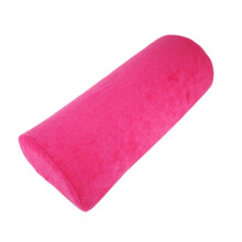 Alfombrilla lavable para apoyar las manos en el arte de las uñas, color rosa rojizo